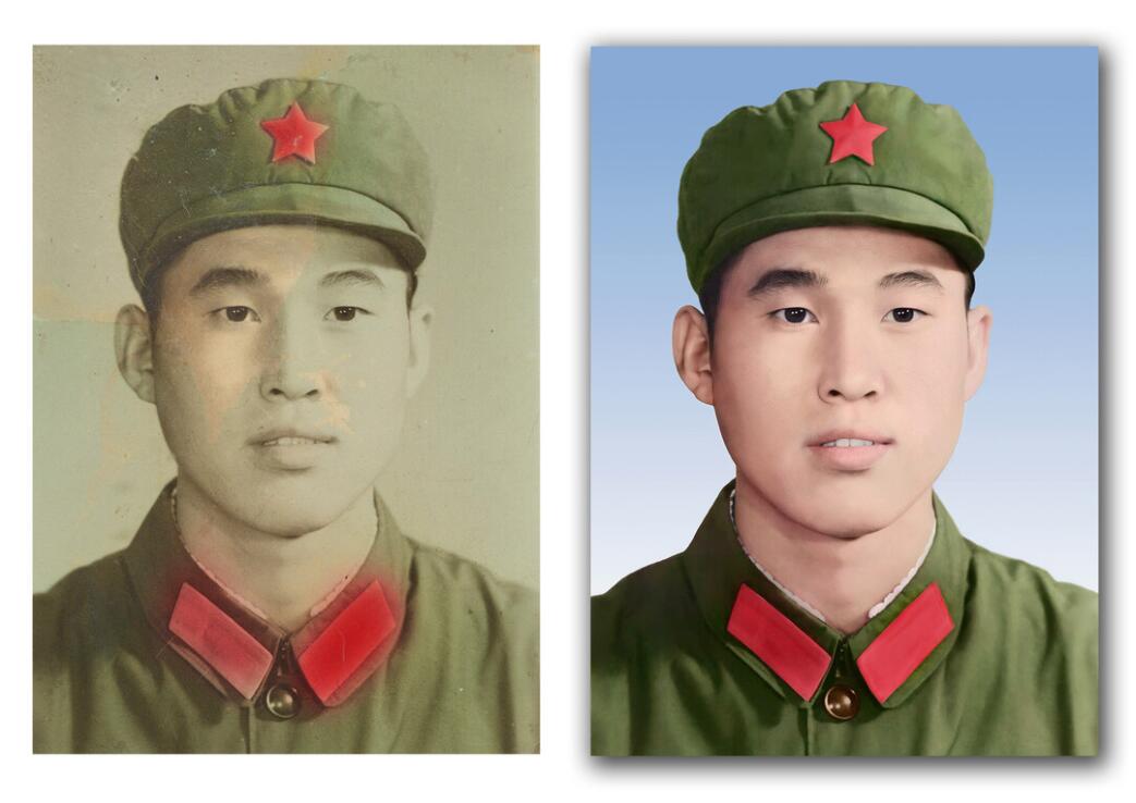 丰满破损照片修复-18